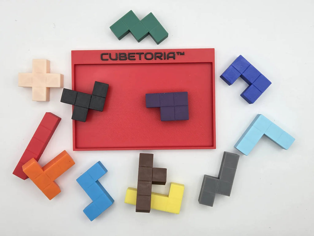 Cubetoria™ Pentomino Challenges Volume 1: 6×10 Puzzle Set