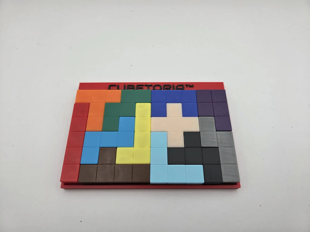 Cubetoria™ Pentomino Challenges Volume 1: 6×10 Puzzle Set