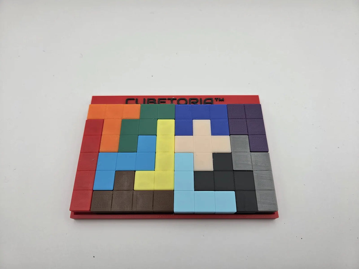 Cubetoria™ Pentomino Challenges Volume 1: 6×10 Puzzle Set